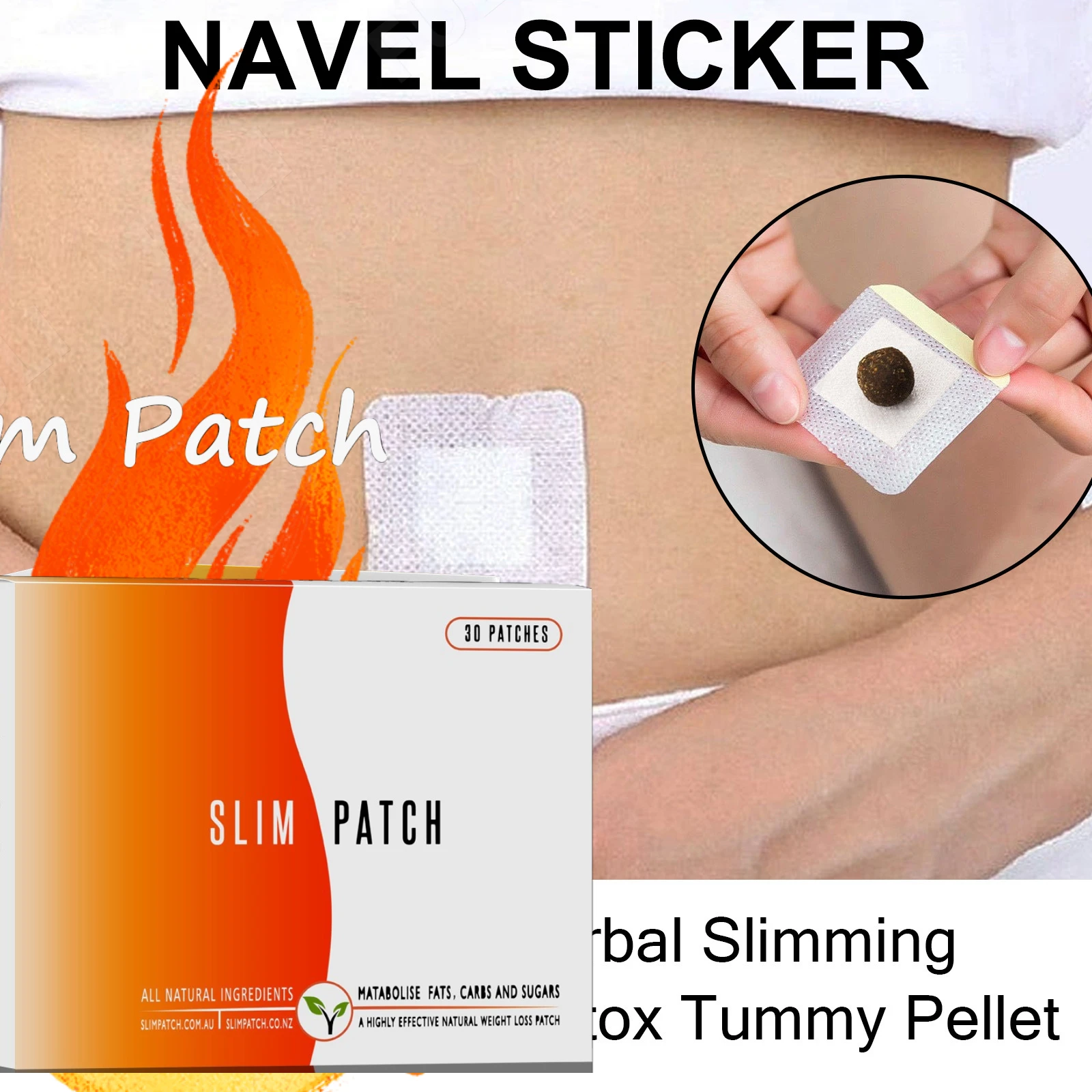 Herbal Slimming Belly Button Stickers Body Shaping Belly Button Thigh Muscle Firming Thin Big Belly Lazy Body Sculpting Stickers
Herbal Slimming Belly Button Stickers Body Shaping Belly Button Thigh Muscle Firming Thin Big Belly Lazy Body Sculpting Stickers