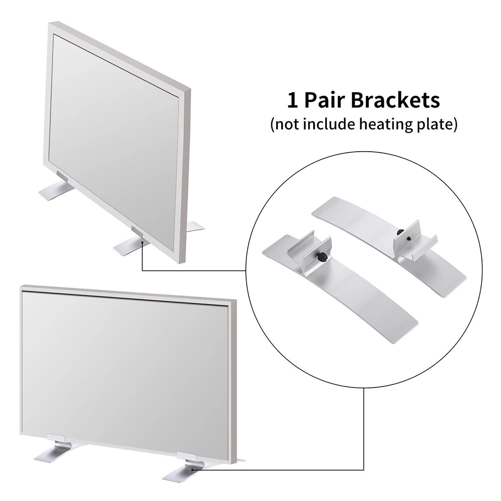 1 Pair Infrared Heating Panel Stand Feet Portable Infrared Heater Stand Legs High Quality Material Durable And Practical
1 Pair Infrared Heating Panel Stand Feet Portable Infrared Heater Stand Legs High Quality Material Durable And Practical