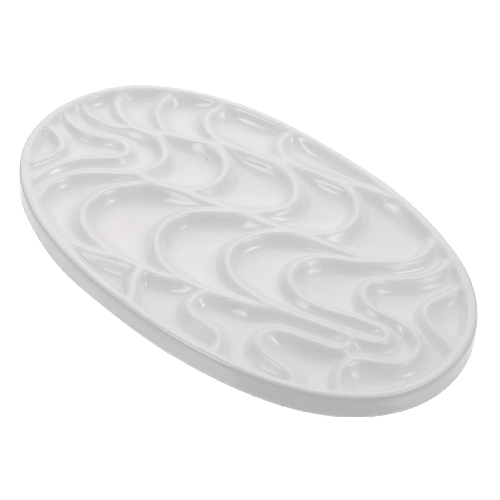 Tray Watercolor Painting Pallet Mixing Forpigment Plate Ceramic Color Kids Gouache Oil Holder Trays Porcelain Multiholes Artist
Tray Watercolor Painting Pallet Mixing Forpigment Plate Ceramic Color Kids Gouache Oil Holder Trays Porcelain Multiholes Artist