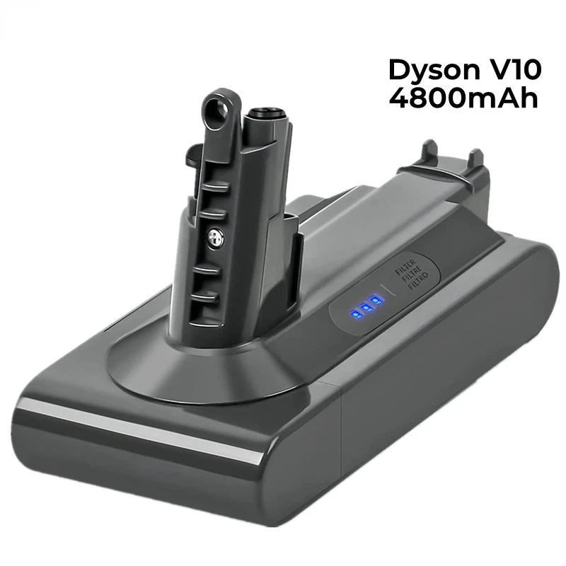 for Dyson V10 4800mAh for Dyson V10 Cyclone V10 Absolute V10 Animal V10 Motorhead 25.2V SV12
for Dyson V10 4800mAh for Dyson V10 Cyclone V10 Absolute V10 Animal V10 Motorhead 25.2V SV12
