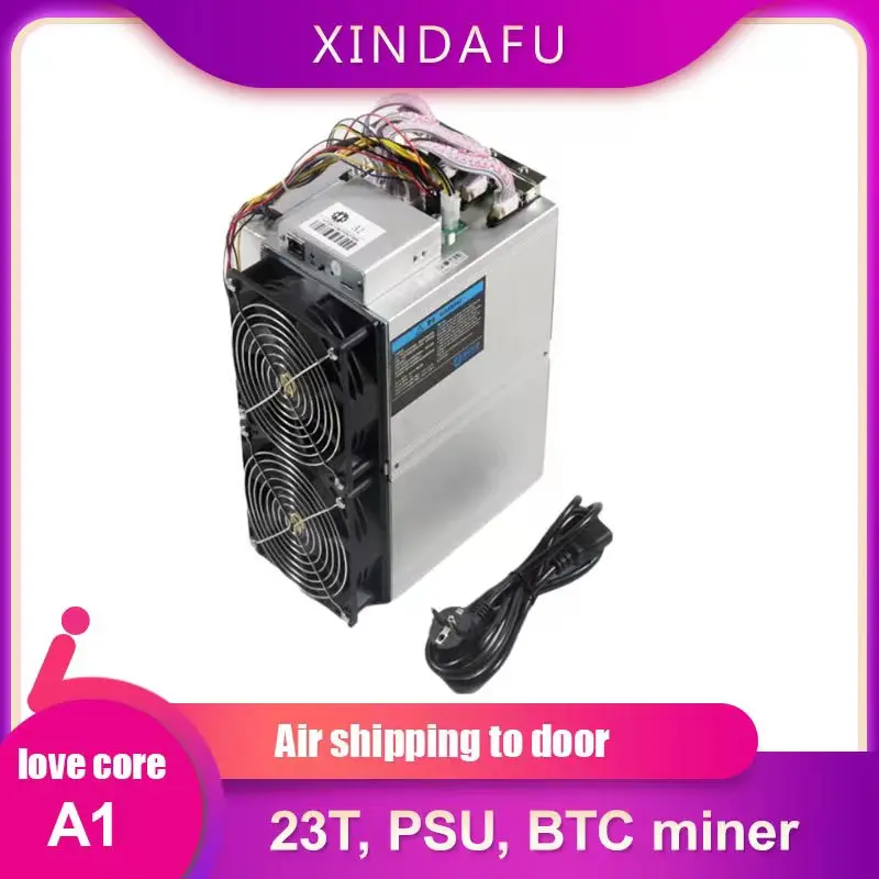 Fast Delivery Bitcoin Mining Machine A1 23T with PSU More Economical than Antminer S9 L3 T9 S17 T17 S19 WhatsMiner T2T
Fast Delivery Bitcoin Mining Machine A1 23T with PSU More Economical than Antminer S9 L3 T9 S17 T17 S19 WhatsMiner T2T