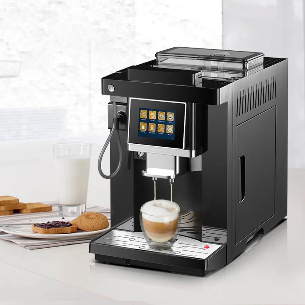 Intelligent Coffee Machine Touch Screen Smart Coffee Maker Household Automatic Italian Grinder Machine
Intelligent Coffee Machine Touch Screen Smart Coffee Maker Household Automatic Italian Grinder Machine
