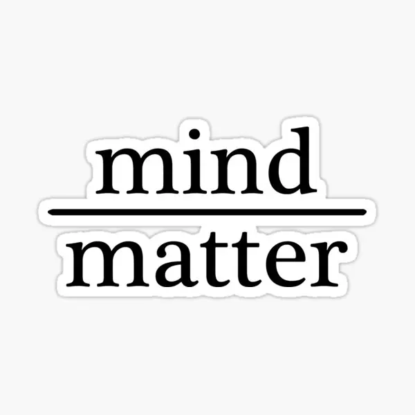 Mind Over Matter White 5PCS Stickers for Funny Decor Print Background Cartoon Stickers Car Luggage Window Wall Room
Mind Over Matter White 5PCS Stickers for Funny Decor Print Background Cartoon Stickers Car Luggage Window Wall Room