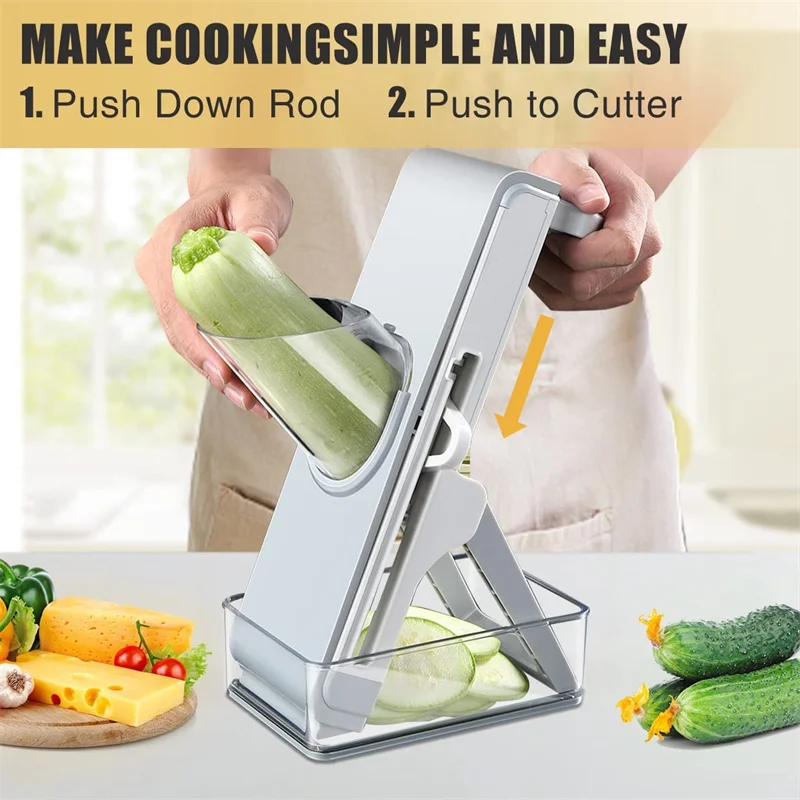Multifunction Vegetable Cutter Meat Potato Slicer Carrot Grater Kitchen Accessories Gadgets Steel Blade Kitchen Aid Tool
Multifunction Vegetable Cutter Meat Potato Slicer Carrot Grater Kitchen Accessories Gadgets Steel Blade Kitchen Aid Tool