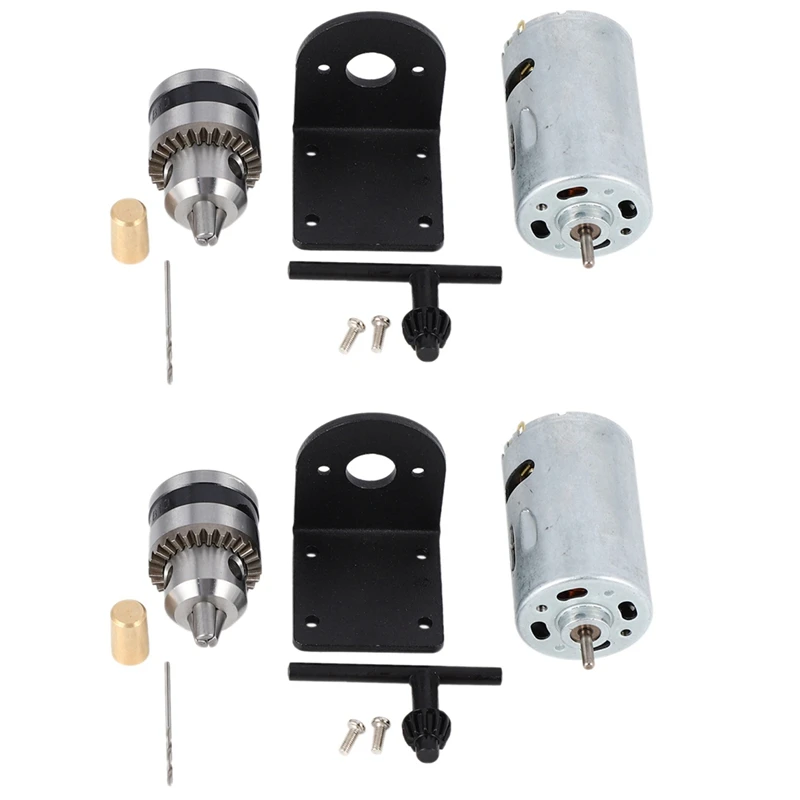 2X Dc 12-36V Lathe Press 555 Motor With Miniature Hand Drill Chuck And Mounting Bracket Dc Motor
2X Dc 12-36V Lathe Press 555 Motor With Miniature Hand Drill Chuck And Mounting Bracket Dc Motor