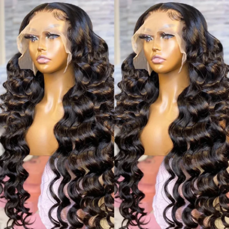 Long Wavy Middle Water Wave Wig Lace Front Wig for Black Women Natural black Cosplay Wigs Natural Hair Wig Heat Resistant Fiber
Long Wavy Middle Water Wave Wig Lace Front Wig for Black Women Natural black Cosplay Wigs Natural Hair Wig Heat Resistant Fiber