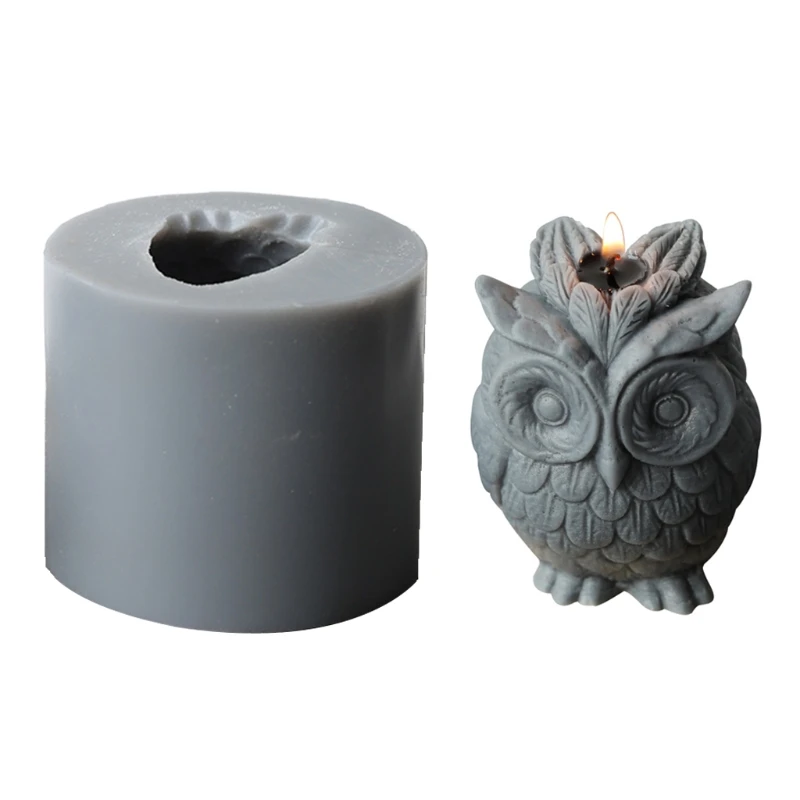 3D Owl Candle Mold Silicone Mould for Cake Decorating Chocolate Fondant Soap DIY Handmade Baking Tool Dropship
3D Owl Candle Mold Silicone Mould for Cake Decorating Chocolate Fondant Soap DIY Handmade Baking Tool Dropship