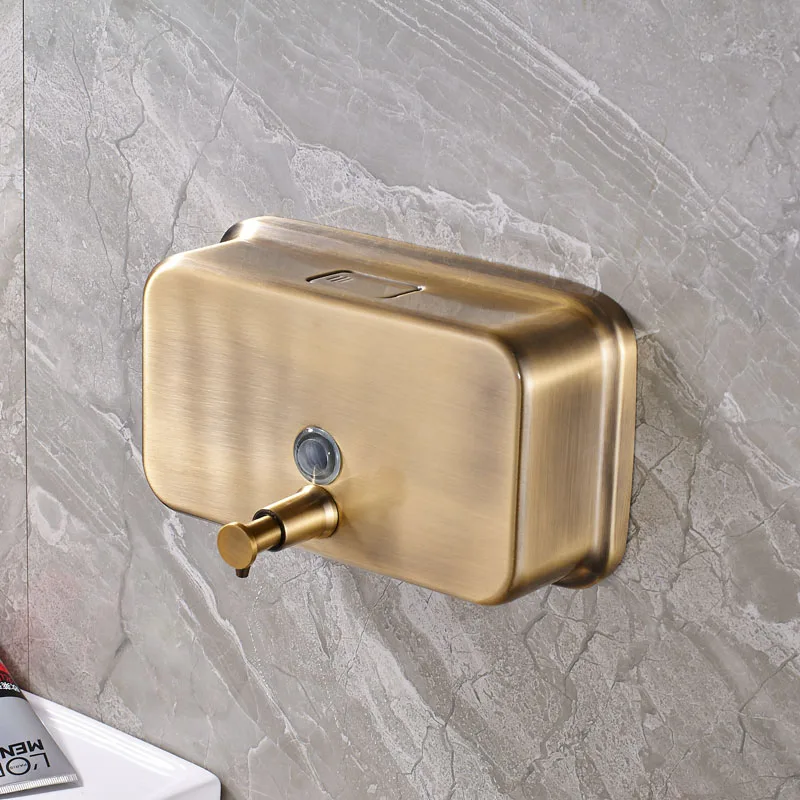 Free Shipping Antique Brass Liquid Shampoo Soap Dispenser Single Box Bathroom 1000ML Touch Soap Dispenser Box
Free Shipping Antique Brass Liquid Shampoo Soap Dispenser Single Box Bathroom 1000ML Touch Soap Dispenser Box