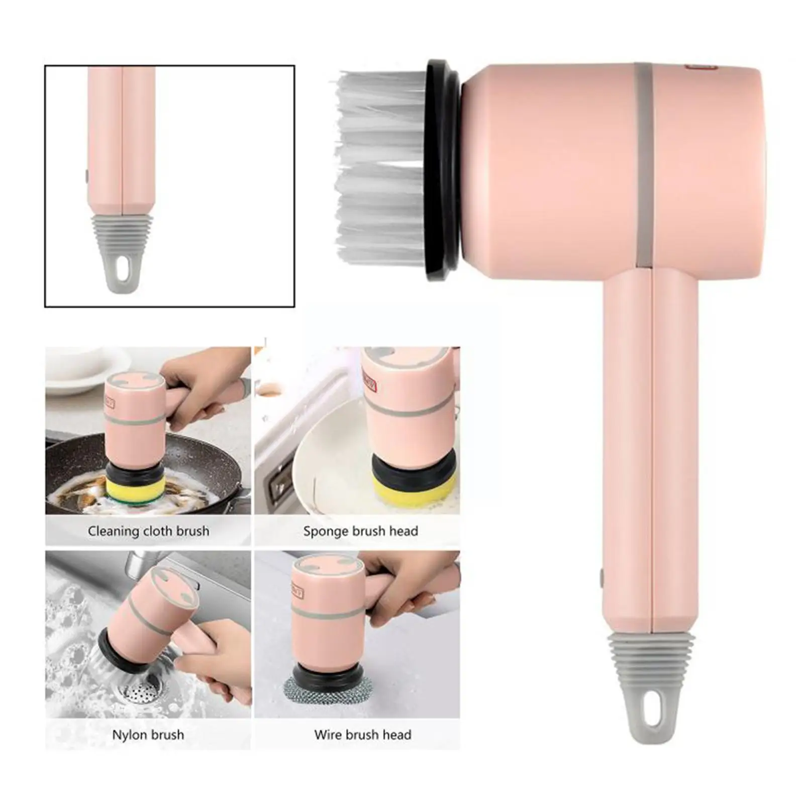 6in1Multifunctional Electric Cleaning Brush Usb Charging Tool Bathtub Kitchen Dishwashing Brush Brush Bathroom Wash Cleanin P3N8
6in1Multifunctional Electric Cleaning Brush Usb Charging Tool Bathtub Kitchen Dishwashing Brush Brush Bathroom Wash Cleanin P3N8