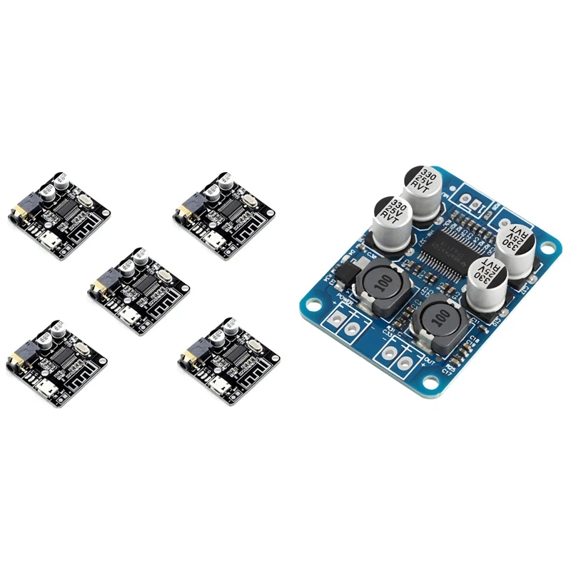 10Pcs TPA3118 PBTL Mono Digital Amplifier Board With 5PCS VHM-314 Bluetooth 5.0 Receiver Module Lossless Decoder Board
10Pcs TPA3118 PBTL Mono Digital Amplifier Board With 5PCS VHM-314 Bluetooth 5.0 Receiver Module Lossless Decoder Board