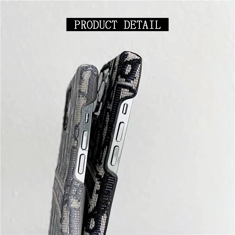 Luxury D-or Brand Design Phone Case for iphone 11 12 13 pro max embroidery fabric Advanced iphone 13 pro cases Official original
Luxury D-or Brand Design Phone Case for iphone 11 12 13 pro max embroidery fabric Advanced iphone 13 pro cases Official original