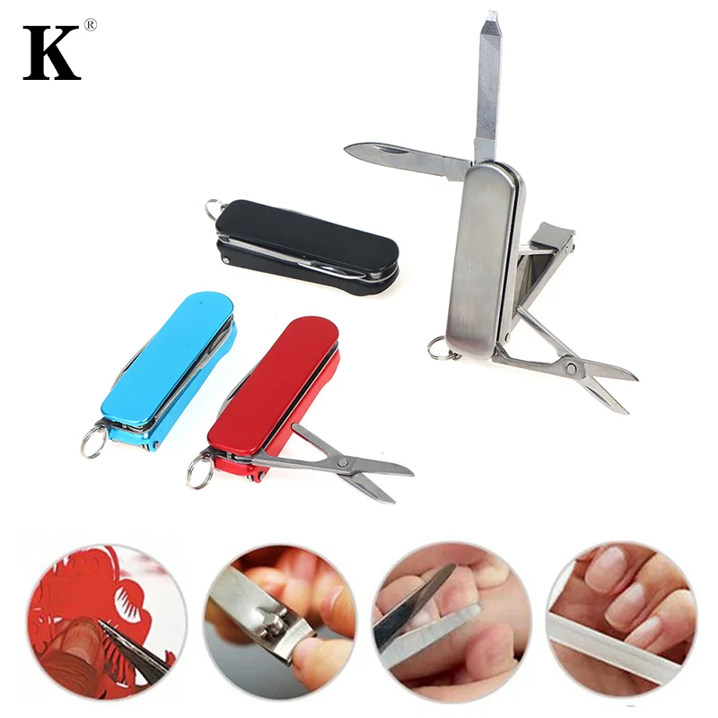 1PCS Folding 4 In 1 Stainless Steel Nail Clipper Nail Clipper Multifunctional Scissors Knife With Key
1PCS Folding 4 In 1 Stainless Steel Nail Clipper Nail Clipper Multifunctional Scissors Knife With Key