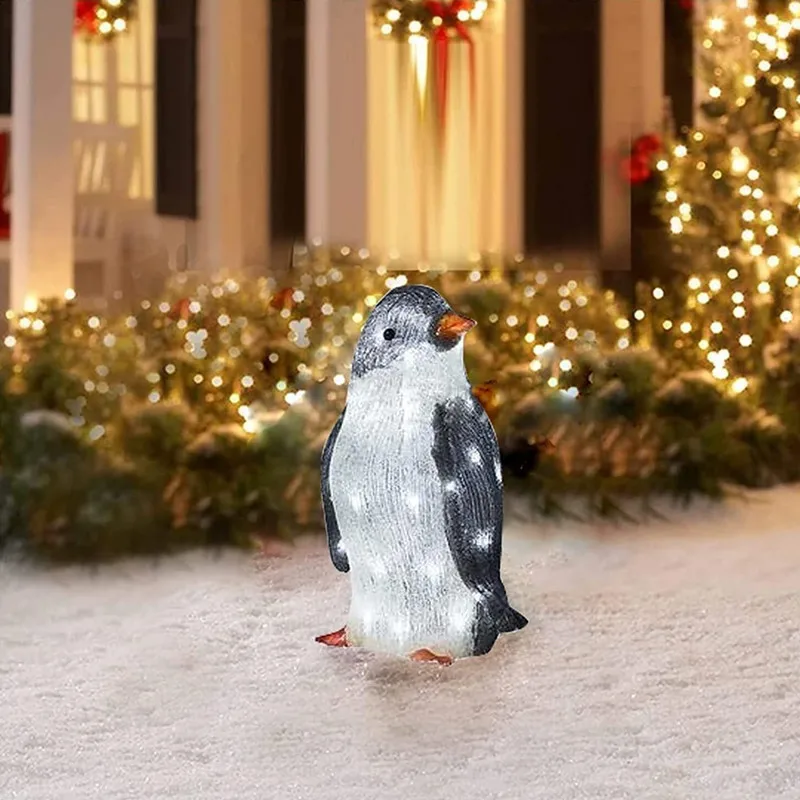 2023 New Year's Eve Party Xmas Decor Penguin Acrylic 50 LED Lamp Stake 2022 Christmas Garden Yard Decoration Light
2023 New Year's Eve Party Xmas Decor Penguin Acrylic 50 LED Lamp Stake 2022 Christmas Garden Yard Decoration Light