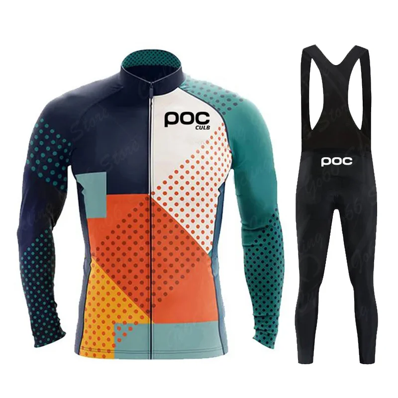 CULB POC Cycling Jersey Spring Autumn Team Long Sleeve Mens Cycling Jersey Ropa Ciclismo Bike Bicycle Clothes Clothing
CULB POC Cycling Jersey Spring Autumn Team Long Sleeve Mens Cycling Jersey Ropa Ciclismo Bike Bicycle Clothes Clothing