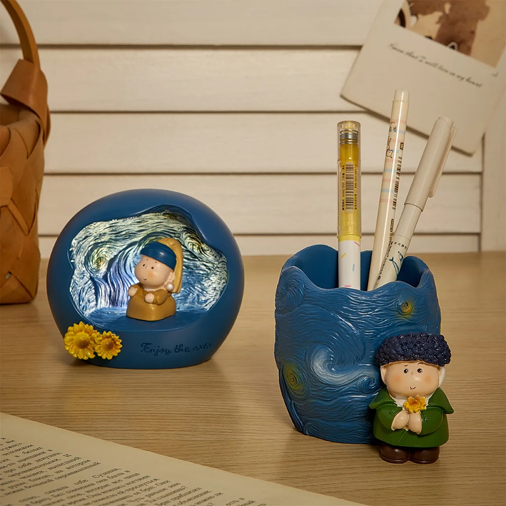 Home Decoration Accessories For Living Room Character Resins Artist Model Figurines Birthday Gifts Office Desk Pen Holders Decor
Home Decoration Accessories For Living Room Character Resins Artist Model Figurines Birthday Gifts Office Desk Pen Holders Decor