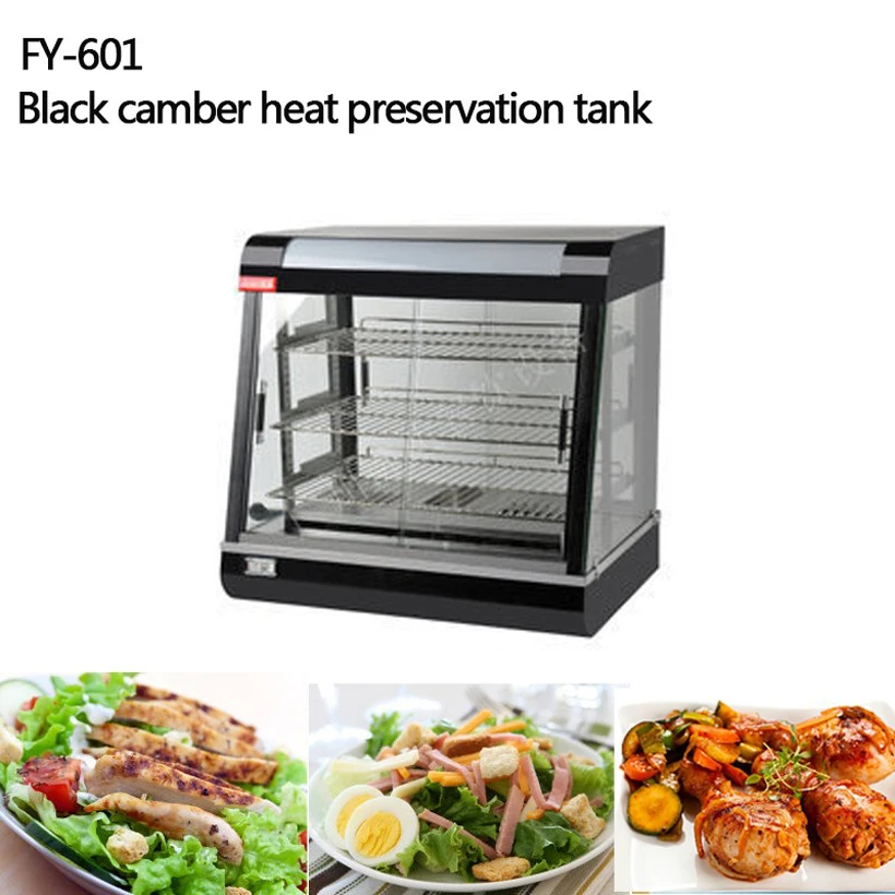 

FY-601 Commercial Stainless Steel Electric Food Warmer 3-layers Keep Food Warm Heated Display Cabinet Warming Showcase 110V/220V