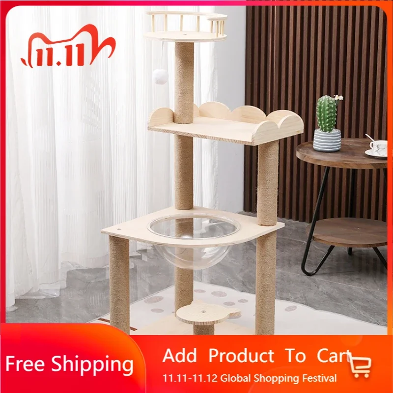 Bed Toy Scratchers Tower Climbing Shelf Habitats Stuff Scratchers Trees Interactive Home Kratzbaum Katzen Pet Products RR50FS
Bed Toy Scratchers Tower Climbing Shelf Habitats Stuff Scratchers Trees Interactive Home Kratzbaum Katzen Pet Products RR50FS