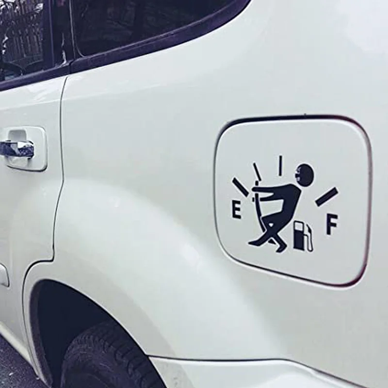 2pcs Funny Car Stickers High Gas Consumption Decal Fuel Gage Empty Stickers Waterproof Auto Tank Stickers for Car Styling
2pcs Funny Car Stickers High Gas Consumption Decal Fuel Gage Empty Stickers Waterproof Auto Tank Stickers for Car Styling