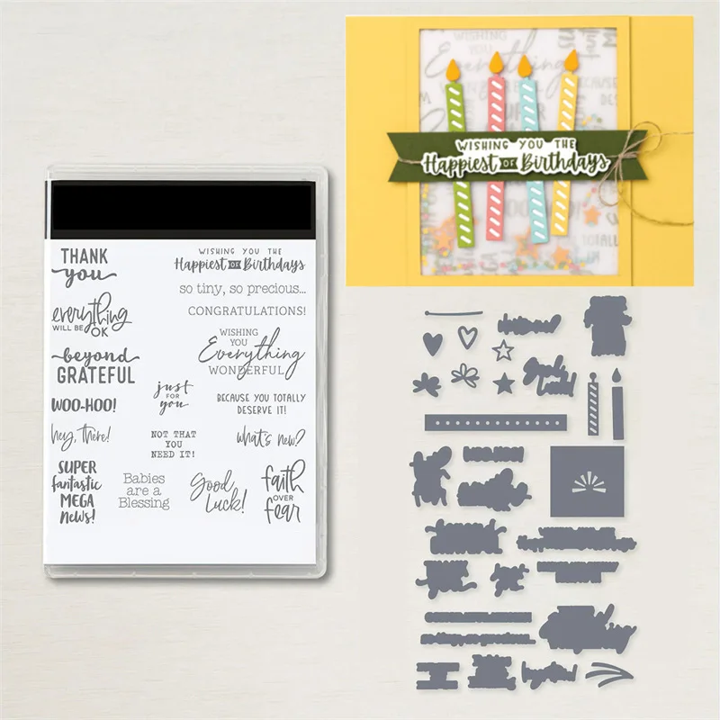 GRATEFUL Metal Cutting Dies And Clear Stamps For Diy Dies Scrapbook Embodying Handmade Paper Cards Decorative Album Craft New
GRATEFUL Metal Cutting Dies And Clear Stamps For Diy Dies Scrapbook Embodying Handmade Paper Cards Decorative Album Craft New