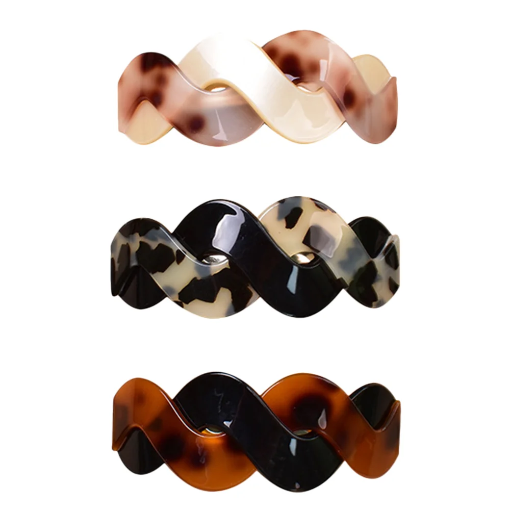 3Pcs Hair Clips Durable Fashion Acrylic Large Hair Barrettes Tortoise Shell Hair Clips Hair Holder Clamp
3Pcs Hair Clips Durable Fashion Acrylic Large Hair Barrettes Tortoise Shell Hair Clips Hair Holder Clamp