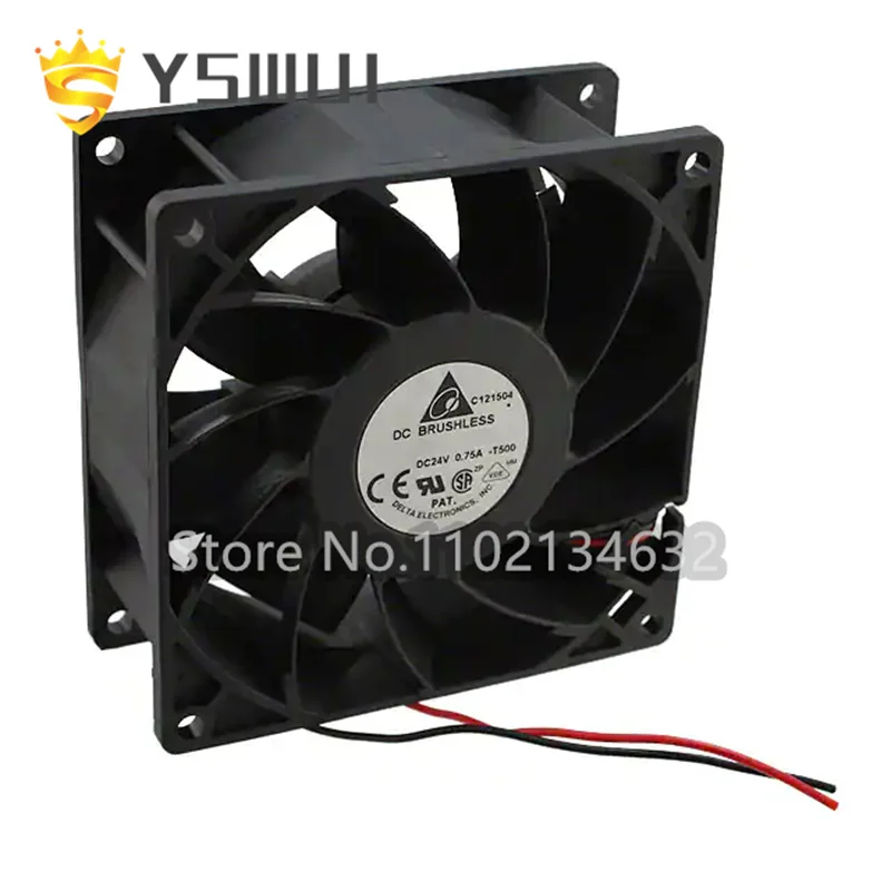 

FFB0924EHE-T500 Original FAN AXIAL 92X38MM 24VDC WIRE