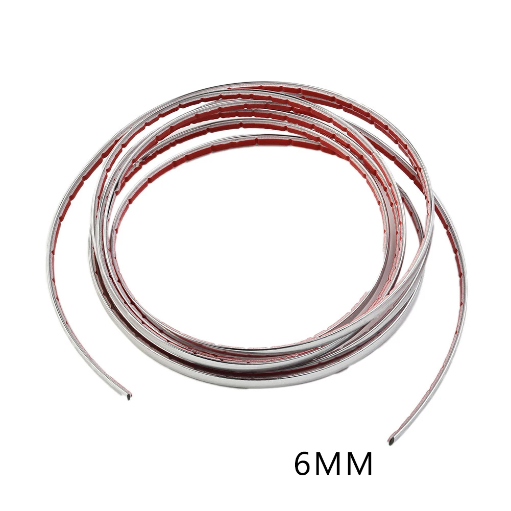 Car Casement Decoration Strip Silver Chrome Strip Car Door Edge Casement Bumper Moulding Trim Decor 6mmx3meter
Car Casement Decoration Strip Silver Chrome Strip Car Door Edge Casement Bumper Moulding Trim Decor 6mmx3meter