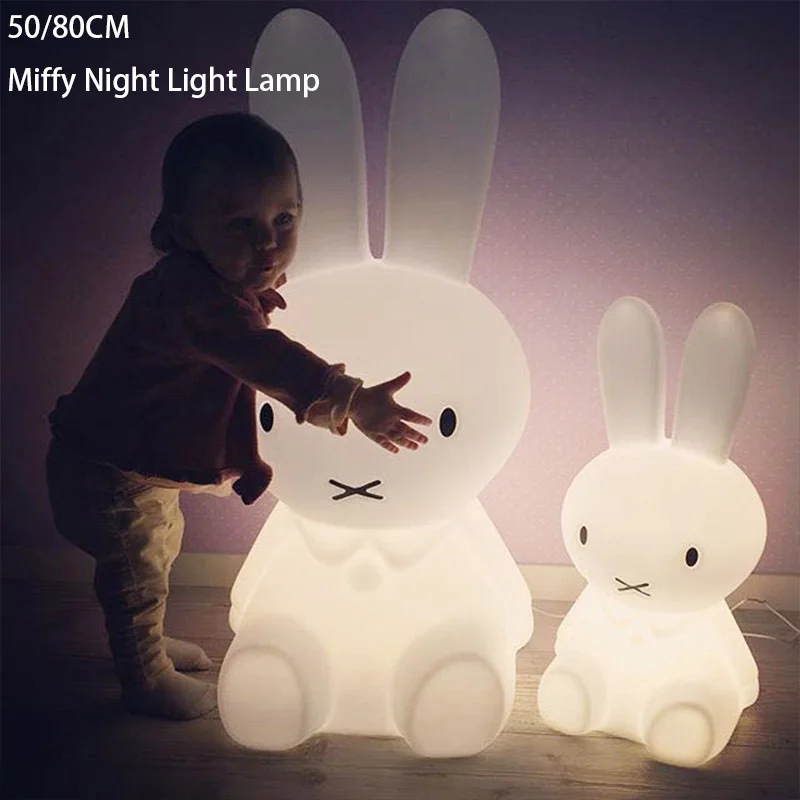 Милый мультяшный кролик Miffy, 50/80 см, 3D ночник, настольная Милая спальня, Детская прикроватная лампа, декоративное украшение для куклы, подаро...
Милый мультяшный кролик Miffy, 50/80 см, 3D ночник, настольная Милая спальня, Детская прикроватная лампа, декоративное украшение для куклы, подаро...