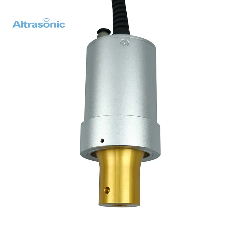 High Frequency 20kHz Replacement Dukane 41S30 Ultrasonic Sensors Piezoelectric Ceramic Ultrasound Welding Transducer
High Frequency 20kHz Replacement Dukane 41S30 Ultrasonic Sensors Piezoelectric Ceramic Ultrasound Welding Transducer