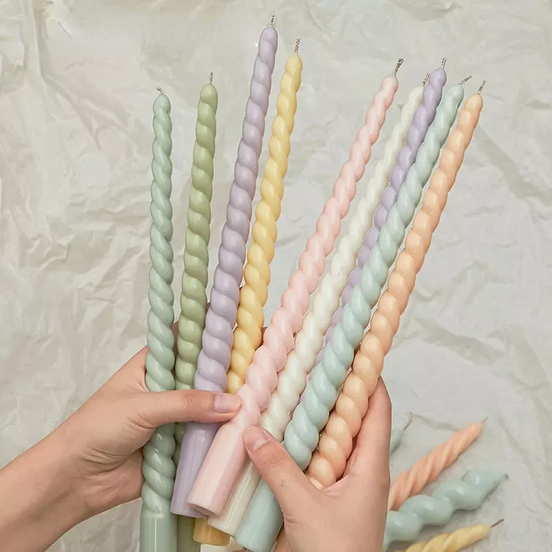 Cute Fat Long Rod Spiral PC Silicon Candle Mold Geometry Candle Making Resin Soap Chocolate Mold Gifts Craft Supplies Home Decor
Cute Fat Long Rod Spiral PC Silicon Candle Mold Geometry Candle Making Resin Soap Chocolate Mold Gifts Craft Supplies Home Decor