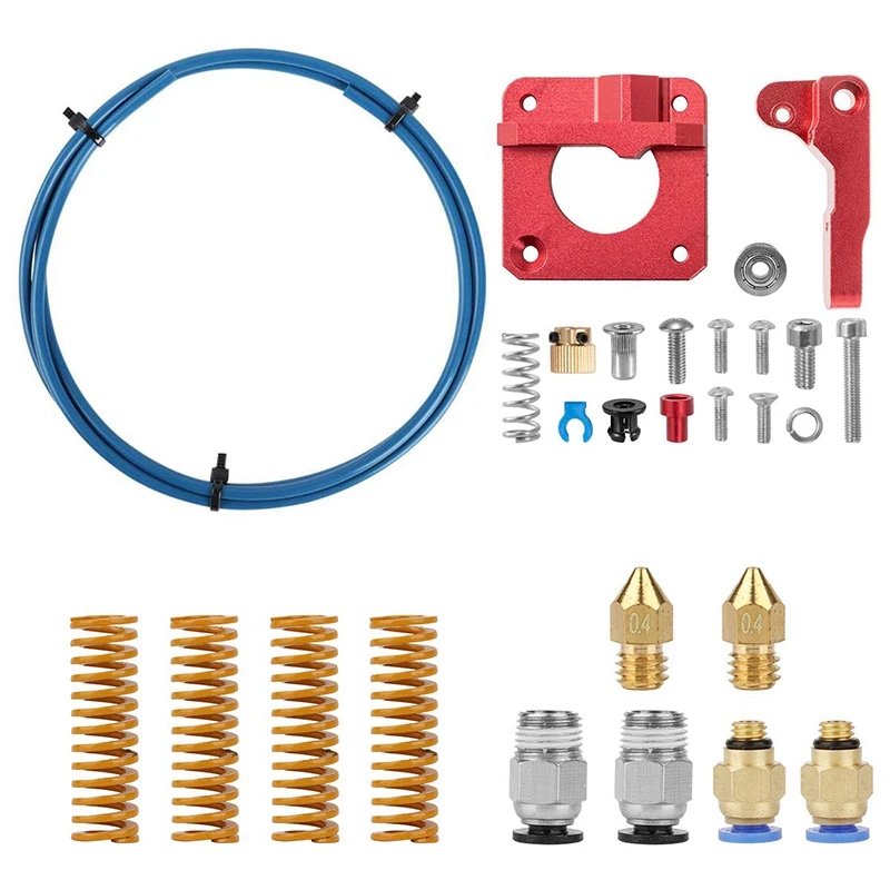 Creality Upgrade Kit For Capricorn PTFE PTFE Tubing, Aluminum Extruder, Premium Metal Bed Springs, For Creality 3D Printer
Creality Upgrade Kit For Capricorn PTFE PTFE Tubing, Aluminum Extruder, Premium Metal Bed Springs, For Creality 3D Printer