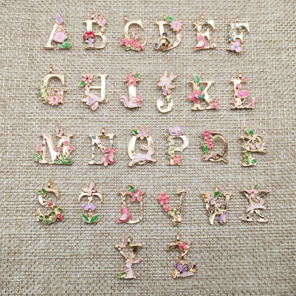 26 PCS Hanging Alloy Pendants Girl Metal Hair Accessories Girls Women Jewelry Charm Letters Stainless steel
26 PCS Hanging Alloy Pendants Girl Metal Hair Accessories Girls Women Jewelry Charm Letters Stainless steel