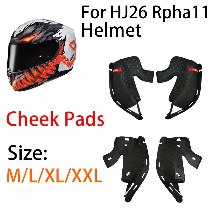 Rpha70 подушечки для щек для HJC Rpha70 Carbon Rpha11 Rpha11 Carbon HJ26, сменный шлем Almohadillas Mejillas Remplace Les Pièces
Rpha70 подушечки для щек для HJC Rpha70 Carbon Rpha11 Rpha11 Carbon HJ26, сменный шлем Almohadillas Mejillas Remplace Les Pièces