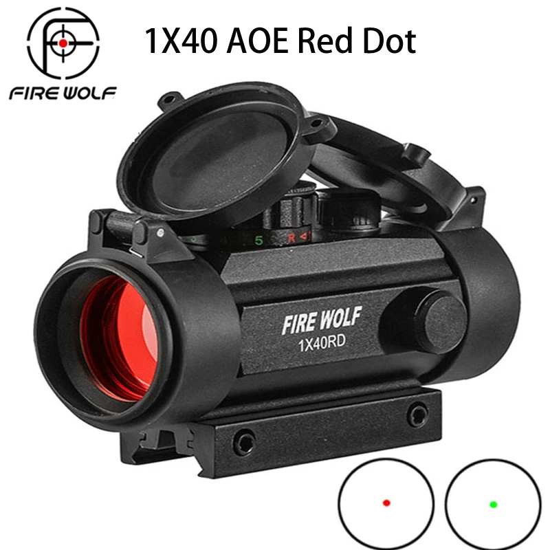 1x40 Hunting Tactical Holographic Riflescopes Red Green Dots Optical Sight Scope Adjustable Rifle Gun Scope
1x40 Hunting Tactical Holographic Riflescopes Red Green Dots Optical Sight Scope Adjustable Rifle Gun Scope