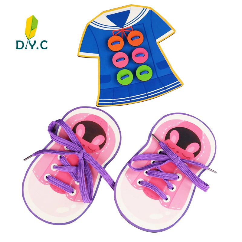 Montessori Wooden Games Lacing Shoe Threading Educational Motor Skills Toy For Kids Teaching Accessory
Montessori Wooden Games Lacing Shoe Threading Educational Motor Skills Toy For Kids Teaching Accessory