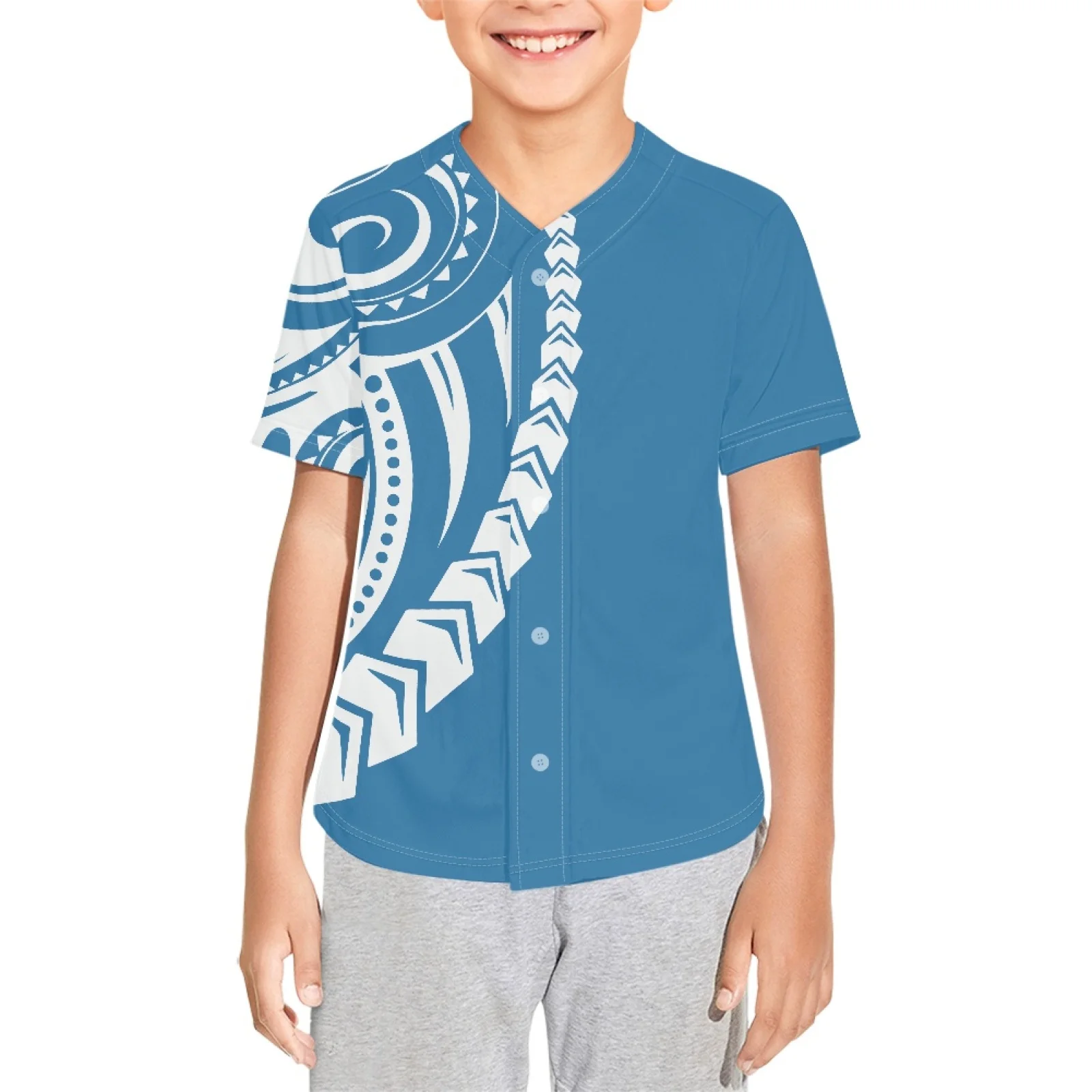 Polynesian Tribal Fijian Totem Tattoo Fiji Prints Kids Baseball Jersey Shirt Custom Baseball Tee Shirts Polyester Lightweight
Polynesian Tribal Fijian Totem Tattoo Fiji Prints Kids Baseball Jersey Shirt Custom Baseball Tee Shirts Polyester Lightweight