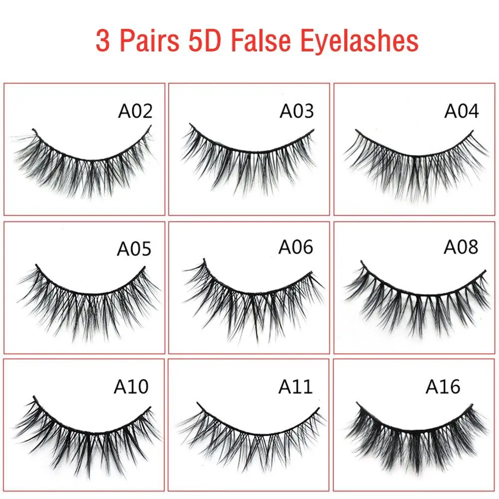 3 Pairs Cruelty-Free Wispy Fluffy Natural Long False Eyelashes Eye Lash Extension Crisscross 5D Faux Mink Hair
3 Pairs Cruelty-Free Wispy Fluffy Natural Long False Eyelashes Eye Lash Extension Crisscross 5D Faux Mink Hair