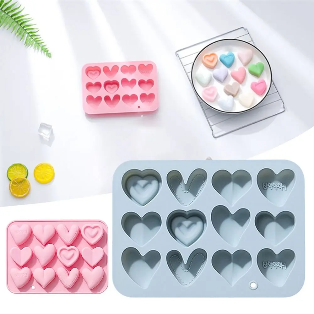 Handmade Soap Mould Baking Tool Baking Pan Chocolate Cake Mold Love Heart Silicone Mold 12 Cavity
Handmade Soap Mould Baking Tool Baking Pan Chocolate Cake Mold Love Heart Silicone Mold 12 Cavity