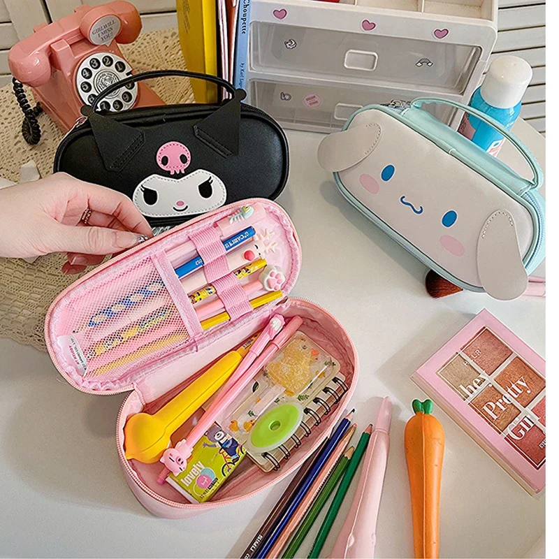 Sanrio Cinnamoroll My Melody Kuromi Hello Kitty Kawaii Cartoon Stationery Box Girls New Cute Pencil Pouch Anime Pencil Case
Sanrio Cinnamoroll My Melody Kuromi Hello Kitty Kawaii Cartoon Stationery Box Girls New Cute Pencil Pouch Anime Pencil Case