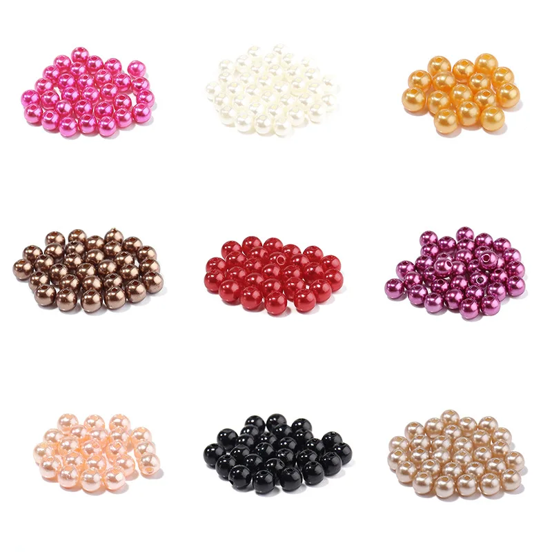 6 8 10MM ABS Colour Straight Hole Imitation Pearl Diy Bracelets Strings And Decorative Accessories Loose Beads For Garments
6 8 10MM ABS Colour Straight Hole Imitation Pearl Diy Bracelets Strings And Decorative Accessories Loose Beads For Garments