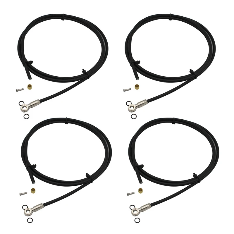 4X 2M Mtb Bicycle Cuttable Hydraulic Disc Brake Tube Hose Line Cable Wire For Shimano Slx Xt Xtr Bh90 / Bh59
4X 2M Mtb Bicycle Cuttable Hydraulic Disc Brake Tube Hose Line Cable Wire For Shimano Slx Xt Xtr Bh90 / Bh59