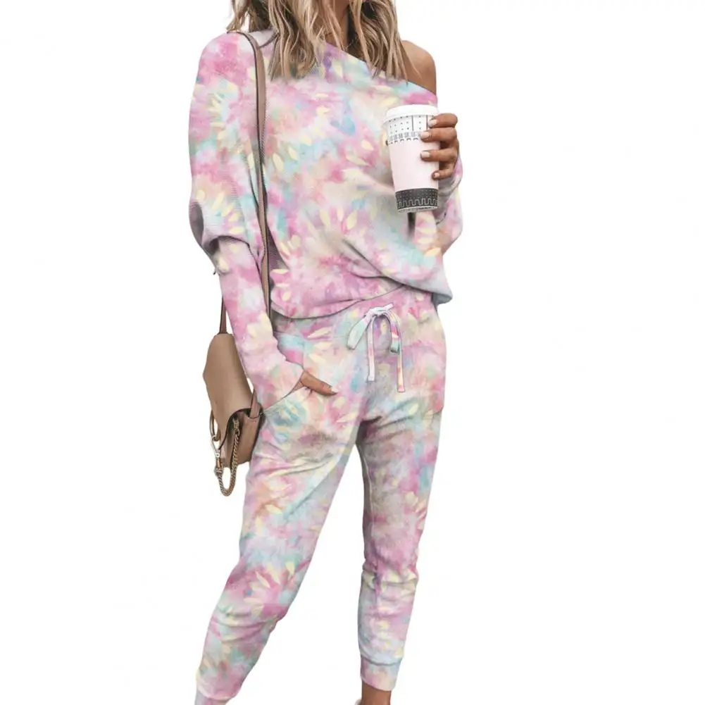 Women's tracksuit Tie Dye Loose Short Casual Tops Drawstring Pants Outfit Fall trouser suits outfit ensemble femme 2 pièces été
Women's tracksuit Tie Dye Loose Short Casual Tops Drawstring Pants Outfit Fall trouser suits outfit ensemble femme 2 pièces été