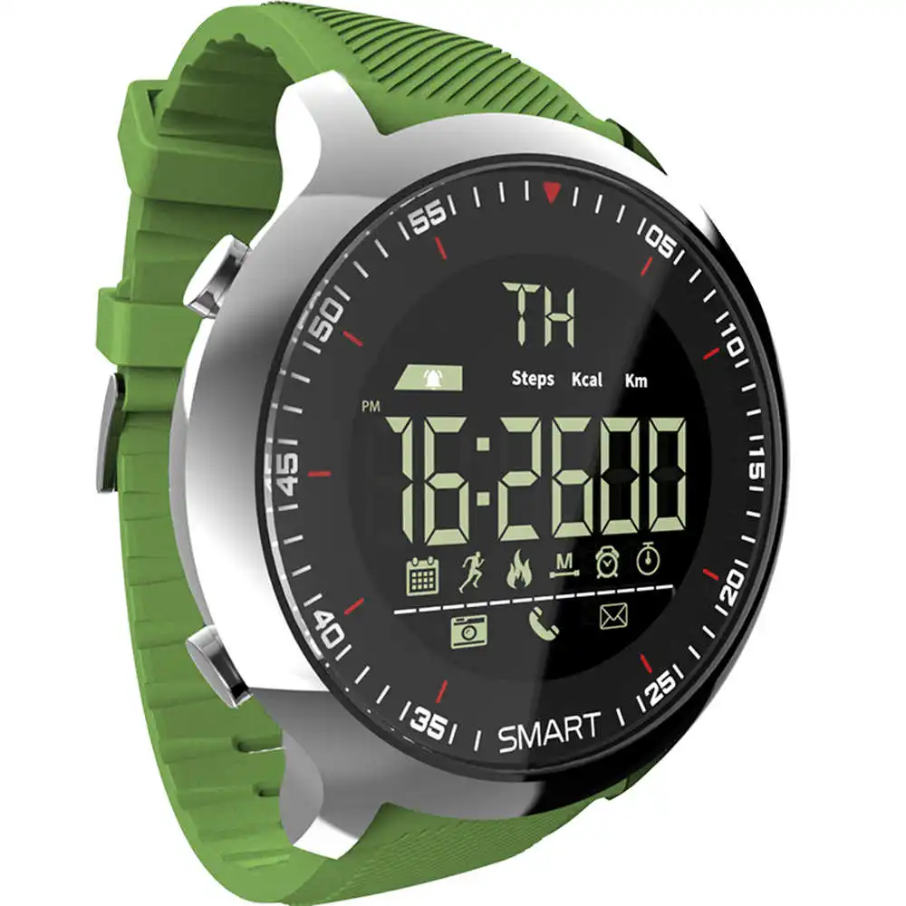 LOKMAT MK18 Smart Watch 1.1 inch Sports LCD Waterproof Pedometers Message Reminder BT Outdoor Swimming Men Stopwatch Smartwatch
LOKMAT MK18 Smart Watch 1.1 inch Sports LCD Waterproof Pedometers Message Reminder BT Outdoor Swimming Men Stopwatch Smartwatch