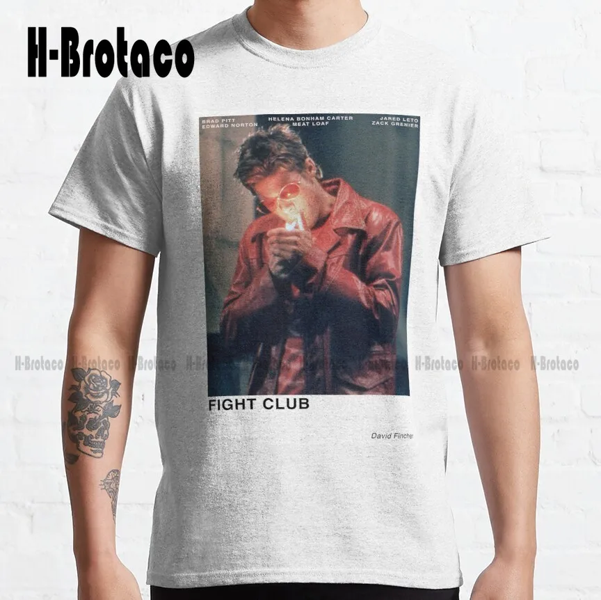 Fight Club Brad Pitt Edward-Norton Classic T-Shirt Funny Art Streetwear Cartoon Tee Xs-5Xl Unisex Digital Printing
Fight Club Brad Pitt Edward-Norton Classic T-Shirt Funny Art Streetwear Cartoon Tee Xs-5Xl Unisex Digital Printing