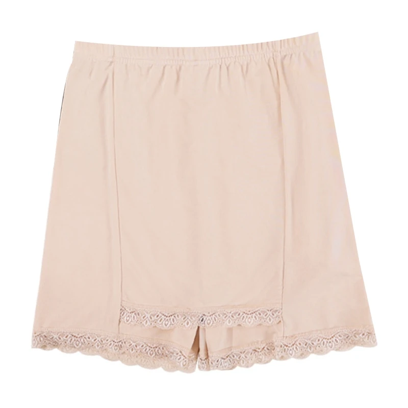 Women Double Layer Ice Silk Safety Pants High Waist Tummy Control Under Dress Slip Shorts Lace Trim Seamless Underpants
Women Double Layer Ice Silk Safety Pants High Waist Tummy Control Under Dress Slip Shorts Lace Trim Seamless Underpants