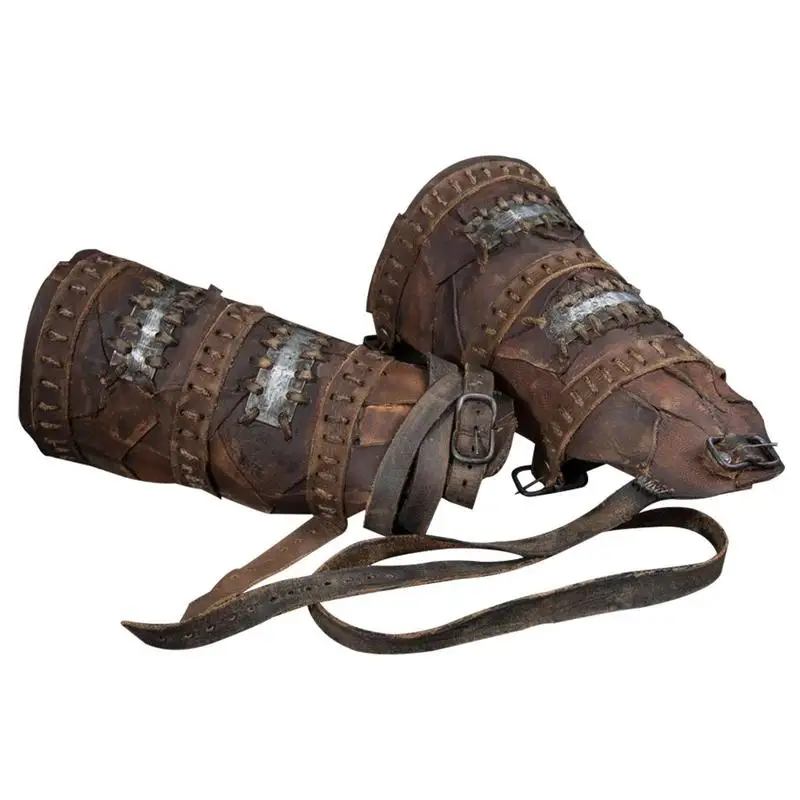 Arm Guards Cosplay Unisex Leather Arm Gauntlet Steampunk Style Wristband Medieval Bracers Armor Arm Guards For Men Women 2 PCS
Arm Guards Cosplay Unisex Leather Arm Gauntlet Steampunk Style Wristband Medieval Bracers Armor Arm Guards For Men Women 2 PCS