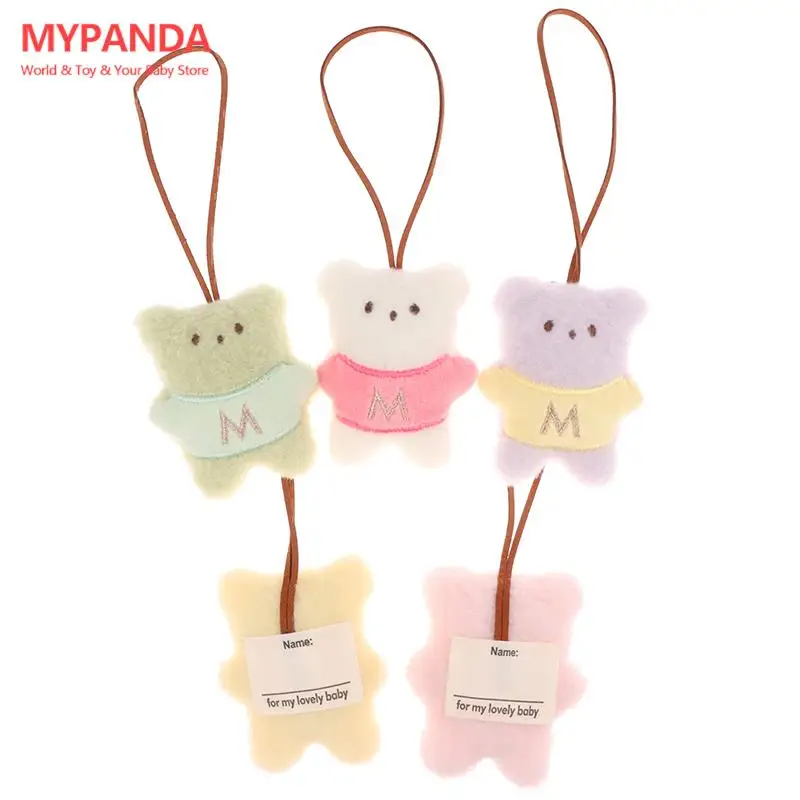 1pc Cute Bear Name Sticker Pendant Cartoon Animal Plush Stuffed Doll Anti-lost Mark Name Tag Charm Keychain Bag Decor
1pc Cute Bear Name Sticker Pendant Cartoon Animal Plush Stuffed Doll Anti-lost Mark Name Tag Charm Keychain Bag Decor