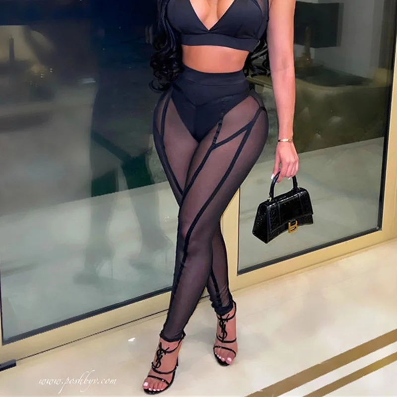 hirigin Sexy Perspective Mesh High Waist Hip Slim Sports Casual Pants Fashion Patchwork Sheer Women Leggings Fitness Clothing
hirigin Sexy Perspective Mesh High Waist Hip Slim Sports Casual Pants Fashion Patchwork Sheer Women Leggings Fitness Clothing