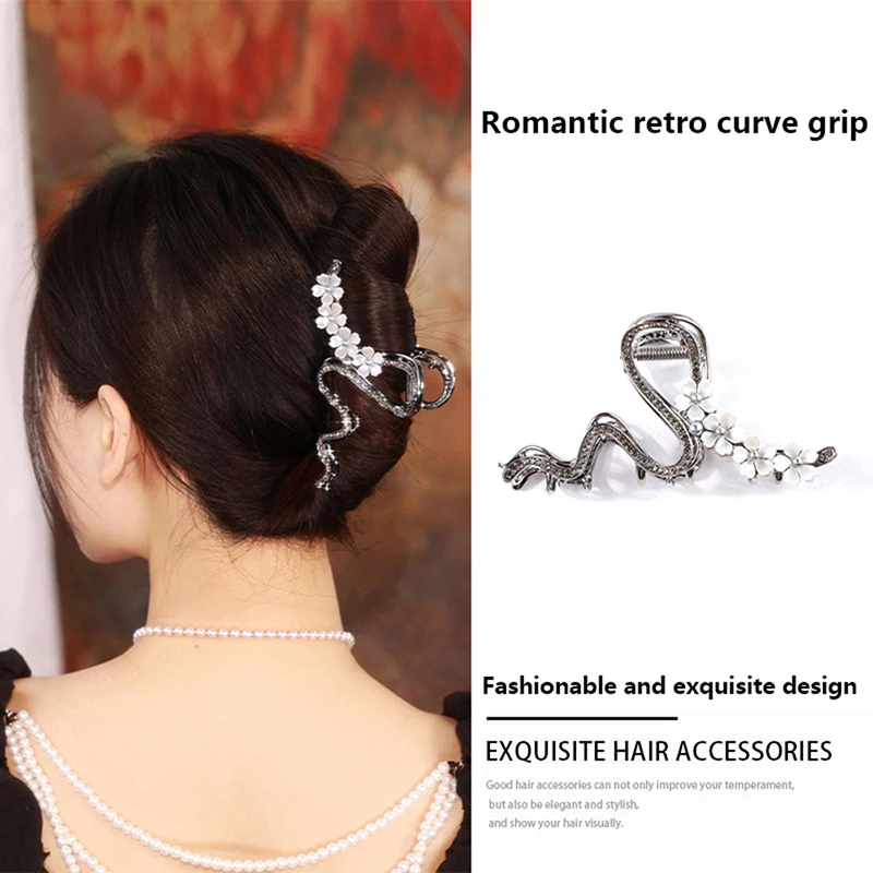 Cherry Blossom Hairpin Flower Hair Clip Metal Hair Claw Shark Clip Women Barrette Headwear Hair Accessories
Cherry Blossom Hairpin Flower Hair Clip Metal Hair Claw Shark Clip Women Barrette Headwear Hair Accessories
