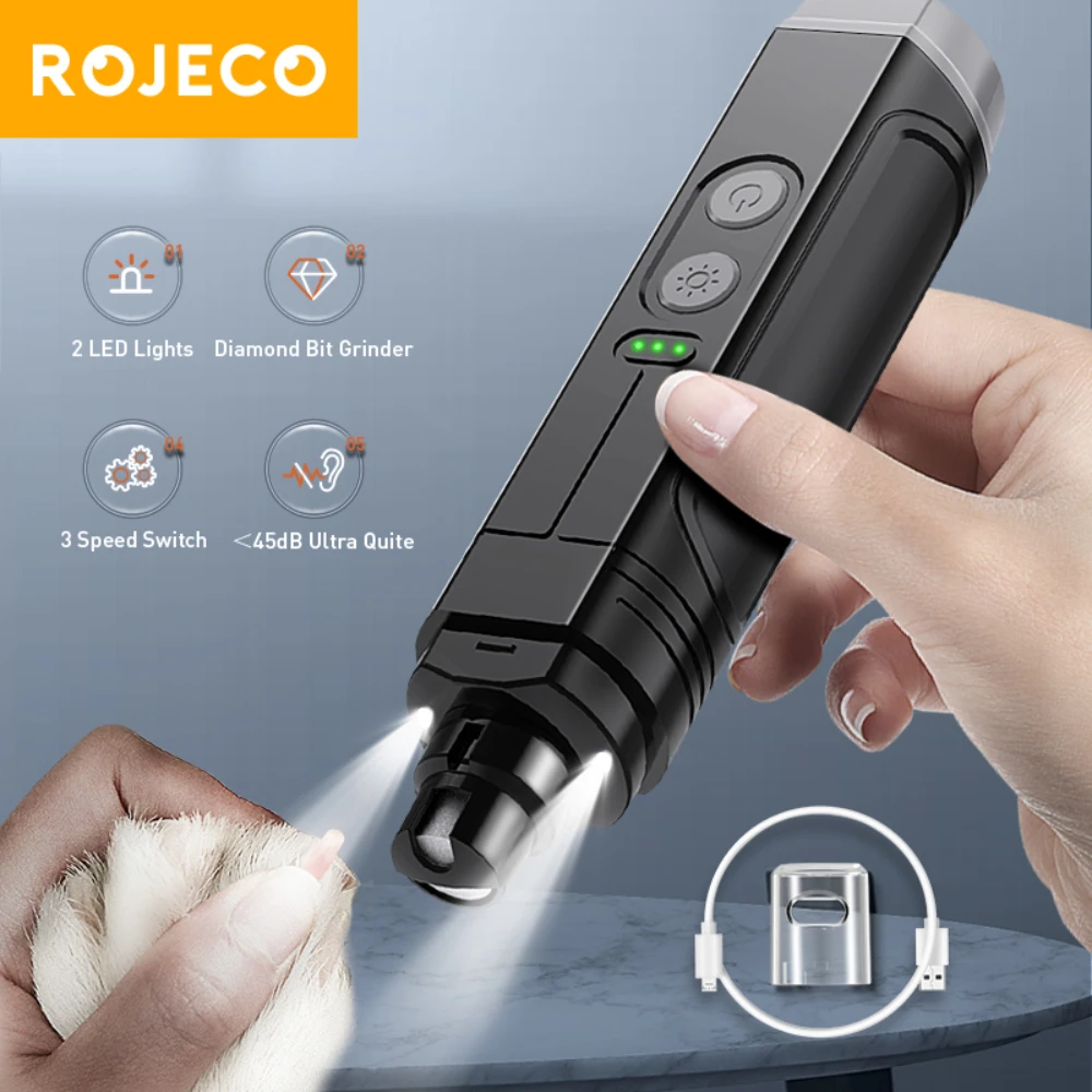 Characters: Rechargeable Professional Pet Nail Grinder with LED Lights & Dog Cat Claws Grooming Accessories 156 Characters: Rec
Characters: Rechargeable Professional Pet Nail Grinder with LED Lights & Dog Cat Claws Grooming Accessories 156 Characters: Rec