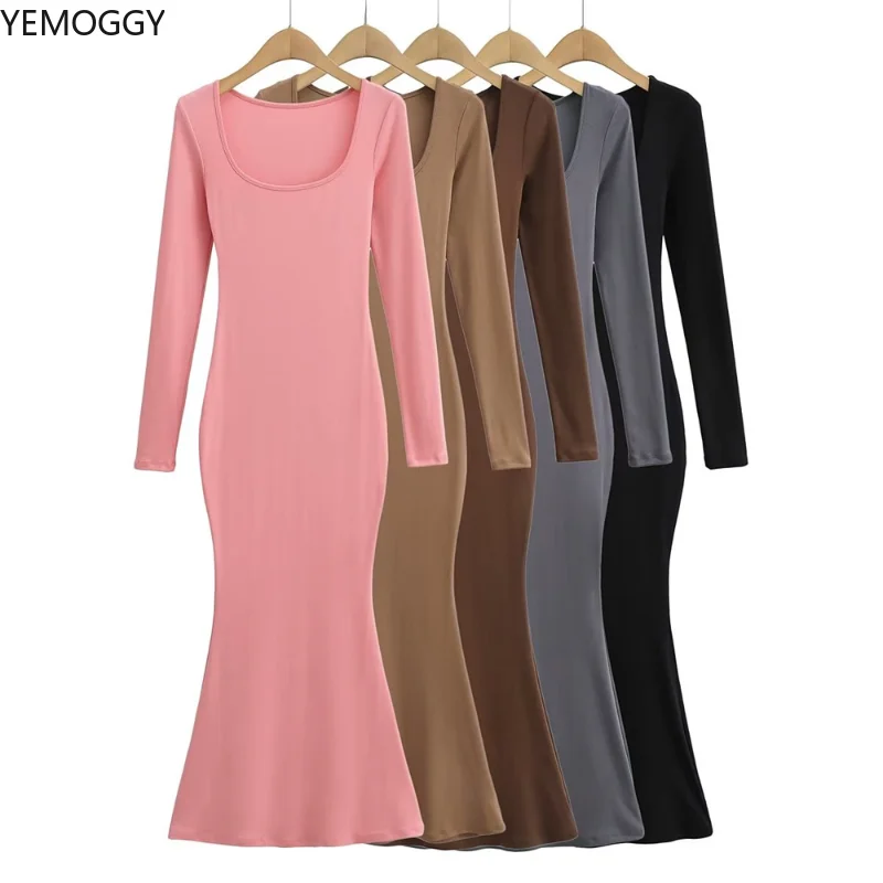 YEMOGGY Elegant Sexy Women Full Sleeve Dresses Summer Women Dress 2023 New Skinny Elastic Square Neck High Waist Hip Wrap Dress
YEMOGGY Elegant Sexy Women Full Sleeve Dresses Summer Women Dress 2023 New Skinny Elastic Square Neck High Waist Hip Wrap Dress